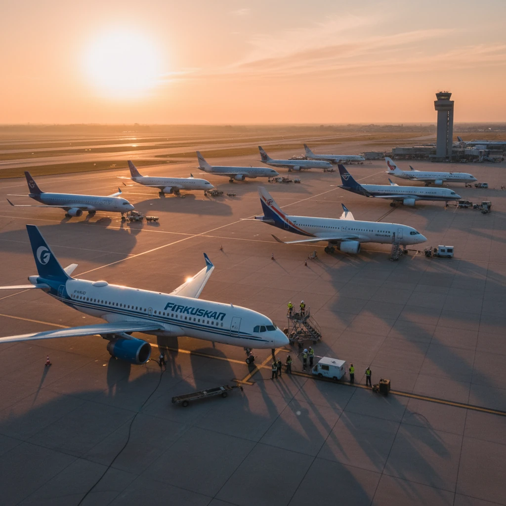 Vintage training aircraft parked on grass